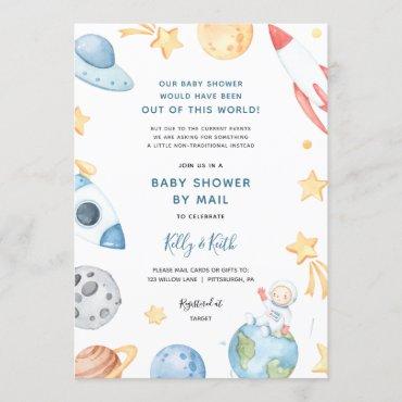 Space Astronaut Baby Shower by Mail