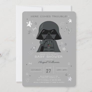 Star Wars | Darth Vader Baby Shower Invitation