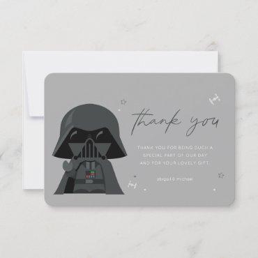 Star Wars | Darth Vader Baby Shower Thank You