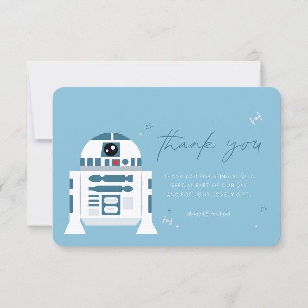 Star Wars | R2-D2 Baby Shower Thank You