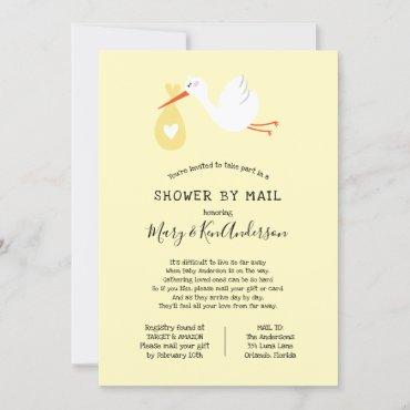 Stork Baby Shower by Mail