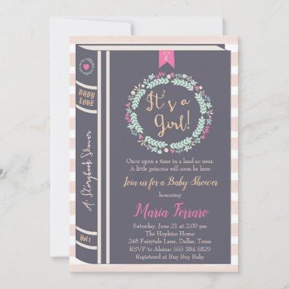 Storybook Baby Shower Invitation