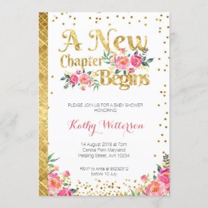 Storybook fairy tale Baby Shower Invitation
