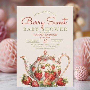 Strawberry Berry Sweet Teapot