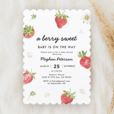Strawberry Sweet Baby Is On The Way