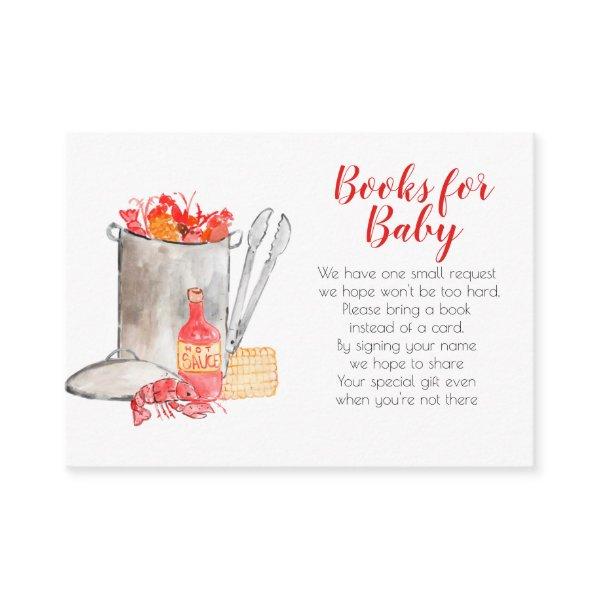 Summer crawfish boil books for baby card