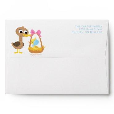 Super Simple | 5 Little Ducks Boy Baby Shower Envelope