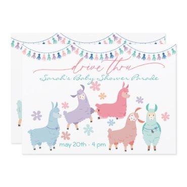 Surprise Dancing Llamas Drive Through