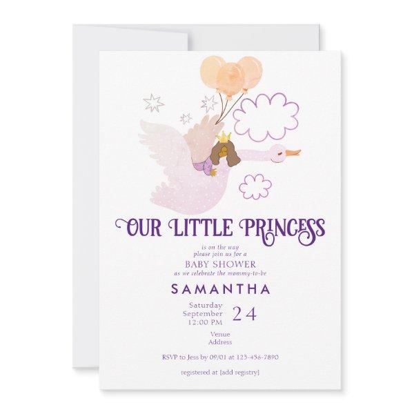 Swan Little Princess Fairytale Girl