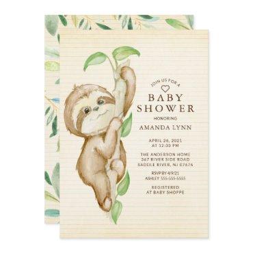 Sweet Baby Sloth
