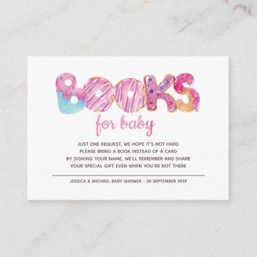 Sweet Candyland Sprinkles Books for Baby Enclosure Card