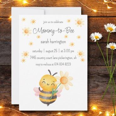Sweet Mommy-to-Bee Daisy Baby Shower