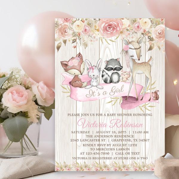 Sweet Rustic Forest Woodland Animal