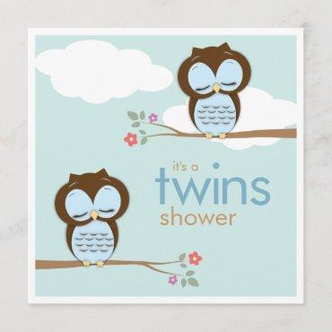 Sweet Twins Hoot Owls Boys