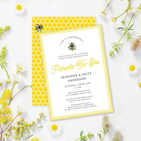 Sweet Vintage Parents-To-Bee