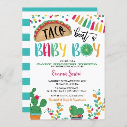 Taco about a Baby Boy Shower