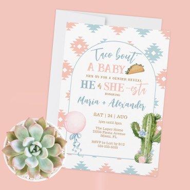 Taco Bout a Baby Taco Fiesta Gender Reveal