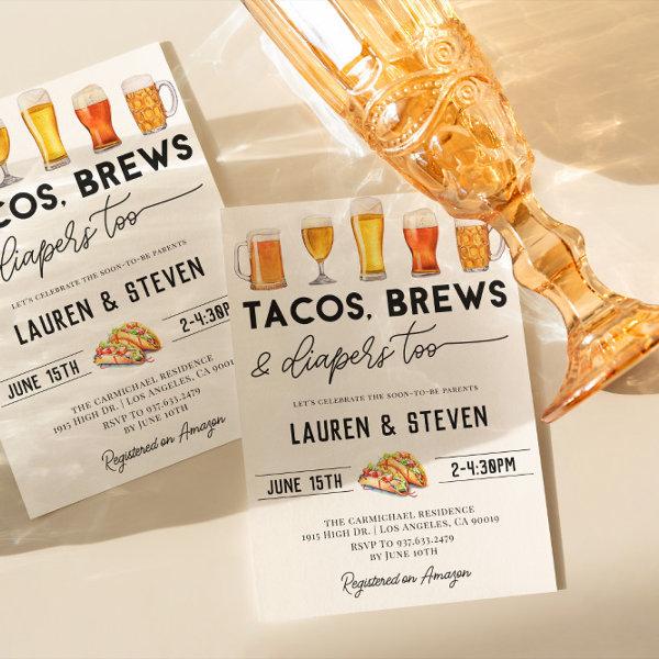 Tacos Brews Diapers Too