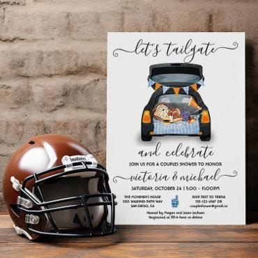 Tailgate Car Football Game BBQ Beer Couples Shower