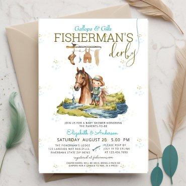 Talk to Me Rustic Fisherman's Derby Baby Shower