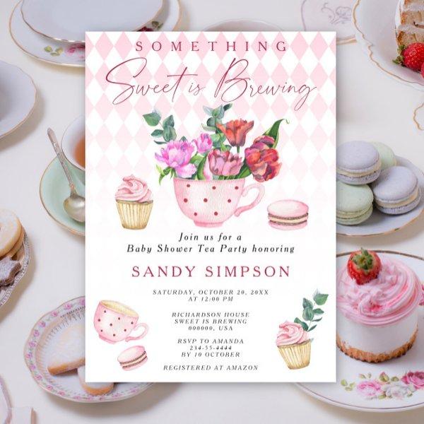 Tea Party Something Sweet is Brewing