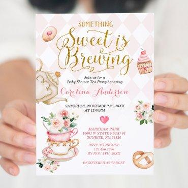 Tea Party Something Sweet is Brewing