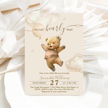 Teddy Bear Bearly Wait Air Balloon