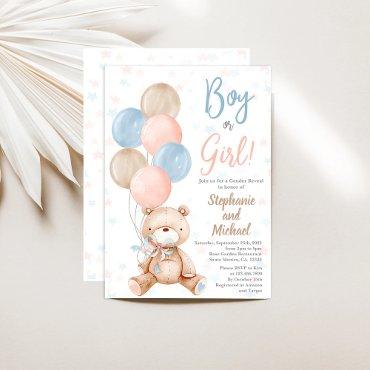 Teddy Bear Gender Reveal