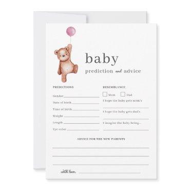 Teddy Bear Pink Prediction and Advice