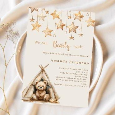 Teddy bear stars teepee boho