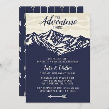 The Adventure Begins Mountain Rustic