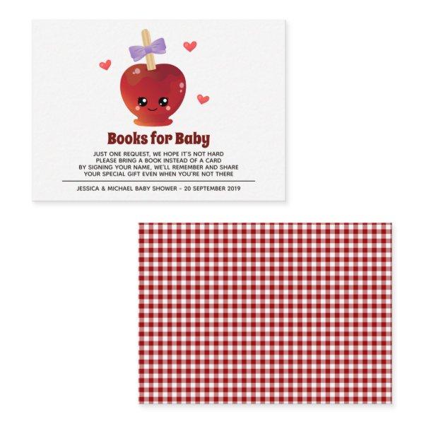 The Apple of our eye Books For Baby Enclosure Card