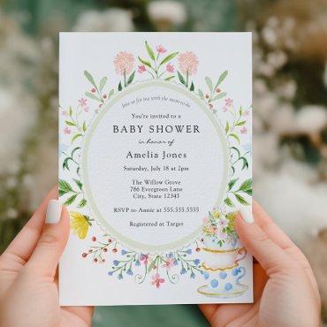 Time for Tea Baby Shower Wildflower