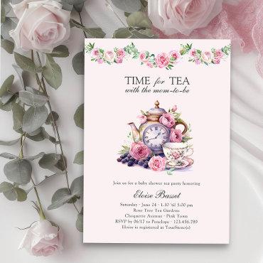 Time for Tea with Mom-to-Be Pink