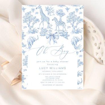 Toile de Jouy Safari Oh Boy