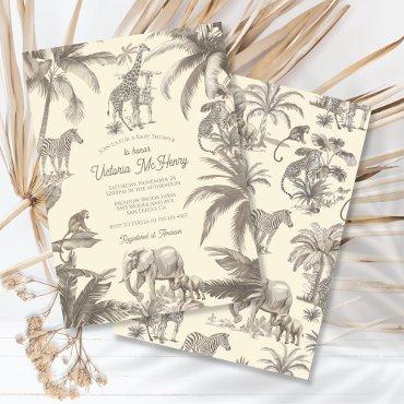 Toile Safari Jungle