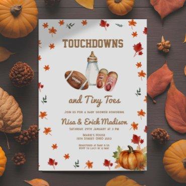 Touchdown Tiny Toes Football Couples