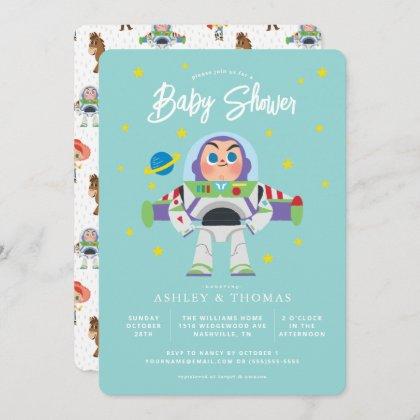 Toy Story | Buzz Lightyear Baby Shower Invitation