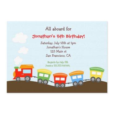 Train Birthday party