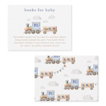 Train Books For Baby Cards | Train Baby Shower