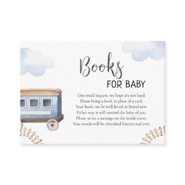 Train books for baby, Chugga choo Baby shower Enclosure Card