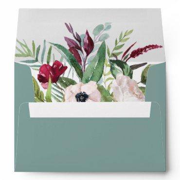 Tropical Breeze Wedding  Envelope