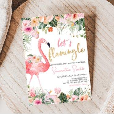 Tropical Flamingo Baby Shower