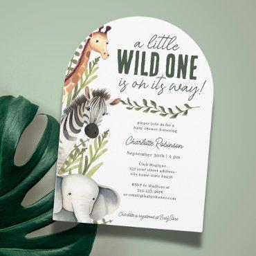 Tropical Jungle Safari Animals Boy