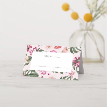 Tropical Place Card