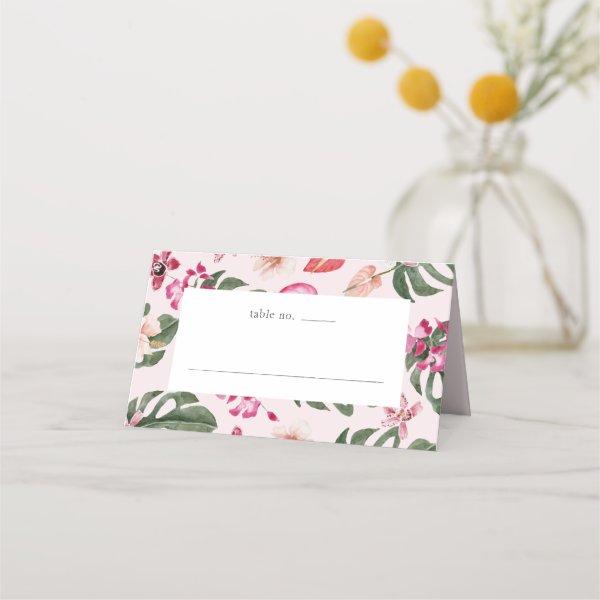 Tropical Place Card