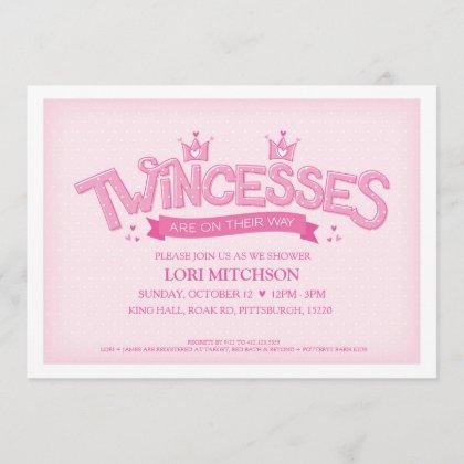 Twincess Twin Girls  (Pink)