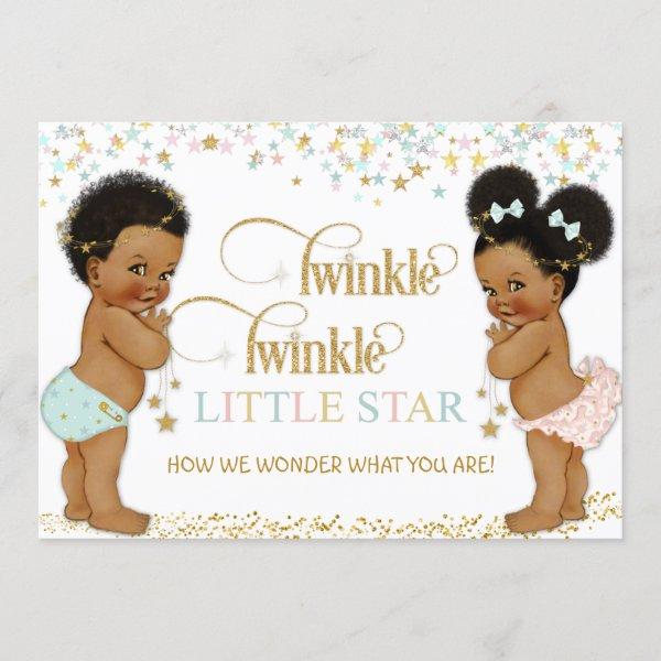 Twinkle Little Star Baby Gender Reveal Ethnic