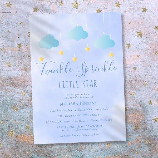 Twinkle Sprinkle Little Star Boy Blue