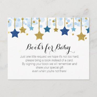 Twinkle Twinkle Baby Shower - Bring a book insert  Postcard